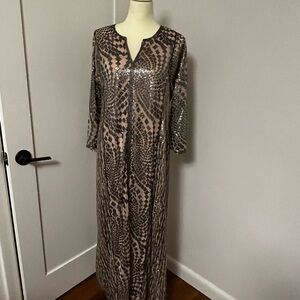 Anna Sui V Neck Dress